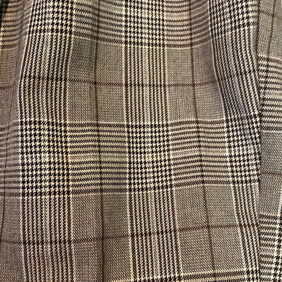 Prince of wales check paper bag trs. - Picture 2 of 5